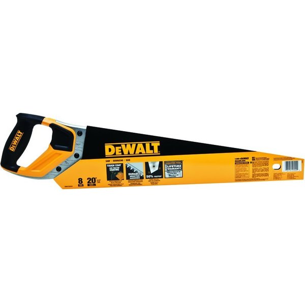 Stanley DeWalt 20 in. Steel Handsaw 8 TPI 1 pc DWHT20545L